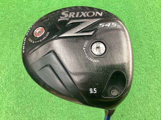 【中古】 ダンロップ SRIXON Z545 9.5° ドライバー DR RX-45 (フレックスS) メンズ 男性用 右利き 右用 Cランク ゴルフクラブ