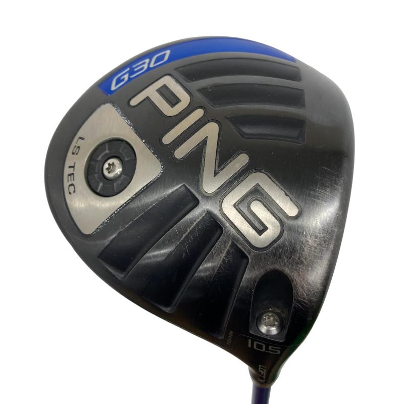 【中古】 ピン G30 LS Tec 10.5° １番ウッド DR TFC 390(１番ウッド) (フレックスS) メンズ 成人男性用 右利き 右用 C序列付ける ゴルフ野球クラブ