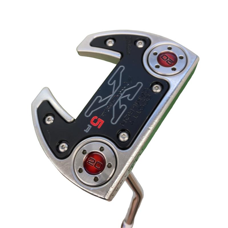 【中古】 タイトリスト SCOTTY CAMERON FUTURA X5R 33in パター PT スチール写真 (フレックス余分の物) メンズ 成人男性用 右利き 右用 C価値づける ゴルフ野球クラブ