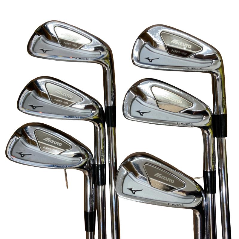 【中古】 ミズノ MP-59 6S アイアンセット IR 純正特注シャフト (フレックスS) メンズ 男性用 右利き 右用 Dランク ゴルフクラブ｜ゴルフパートナー 中古クラブ店 16,520円