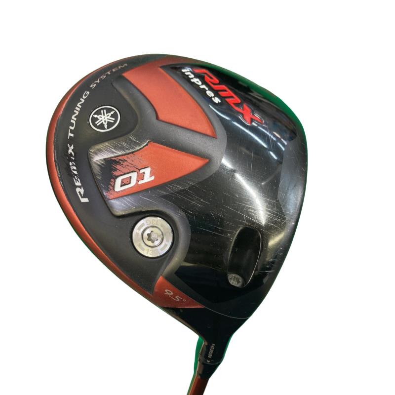 【中古】 ヤマハ inpres RMX 01(2015)  9.5° １番ウッド DR Diamana R60 (フレックスS) メンズ 成人男性用 右利き 右用 C序列付ける ゴルフ野球クラブ