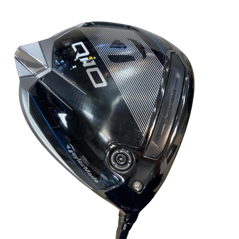 【中古】 テーラーメイド Qi10 10.5° ドライバー DR Diamana BLUE TM50(Qi10 DR) (フレックスS) メンズ 男性用 右利き 右用 Cランク ゴルフクラブ