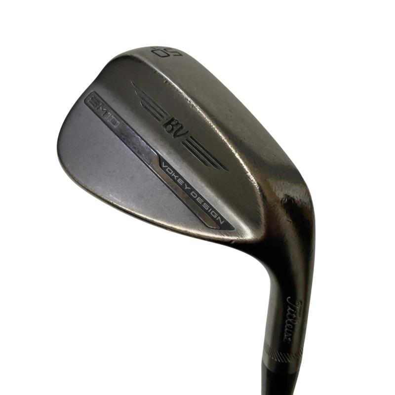 【中古】 タイトリスト VOKEY SPIN MILLED SM10 ニッケル 50°/12°F ウェッジ WG Dynamic Gold (フレックスS) メンズ 男性用 右利き 右用 Cランク ゴルフクラブ