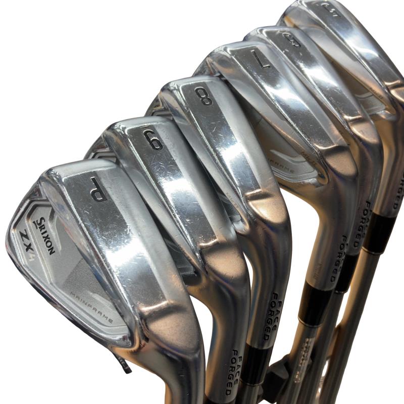 【中古】 ダンロップ SRIXON ZX4 Mk II 6S アイアン仕掛ける IR Diamana ZX-II 60 for Iron (フレックスS) メンズ 成人男性用 右利き 右用 C価値づける ゴルフ野球クラブ