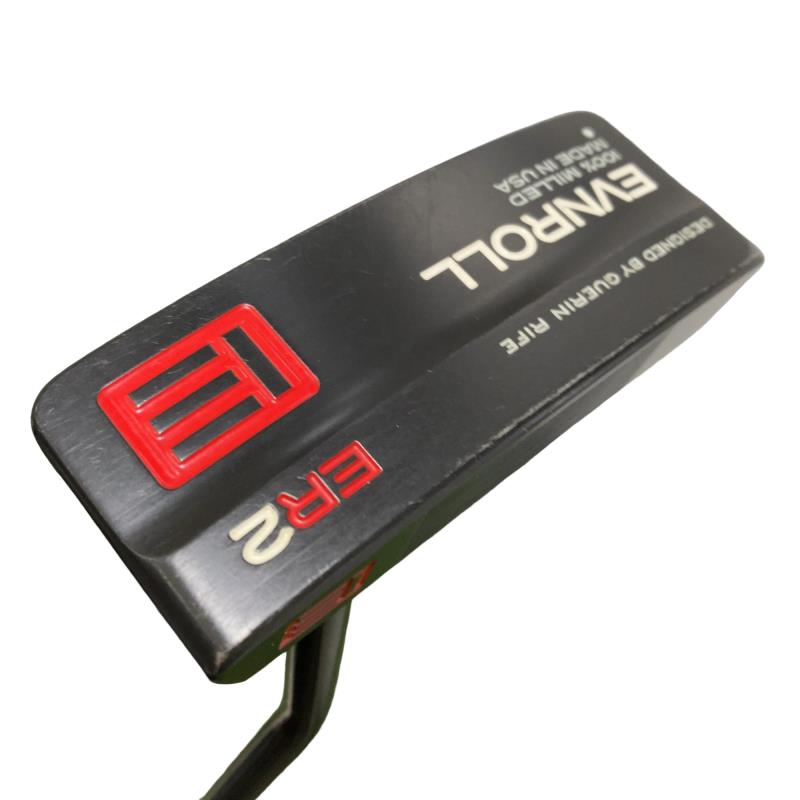 【中古】 EVNROLL EVNROLL ER2 BLACK 35in パター PT スチール写真 (フレックス余分の物) メンズ 成人男性用 右利き 右用 C位置づける ゴルフ野球クラブ
