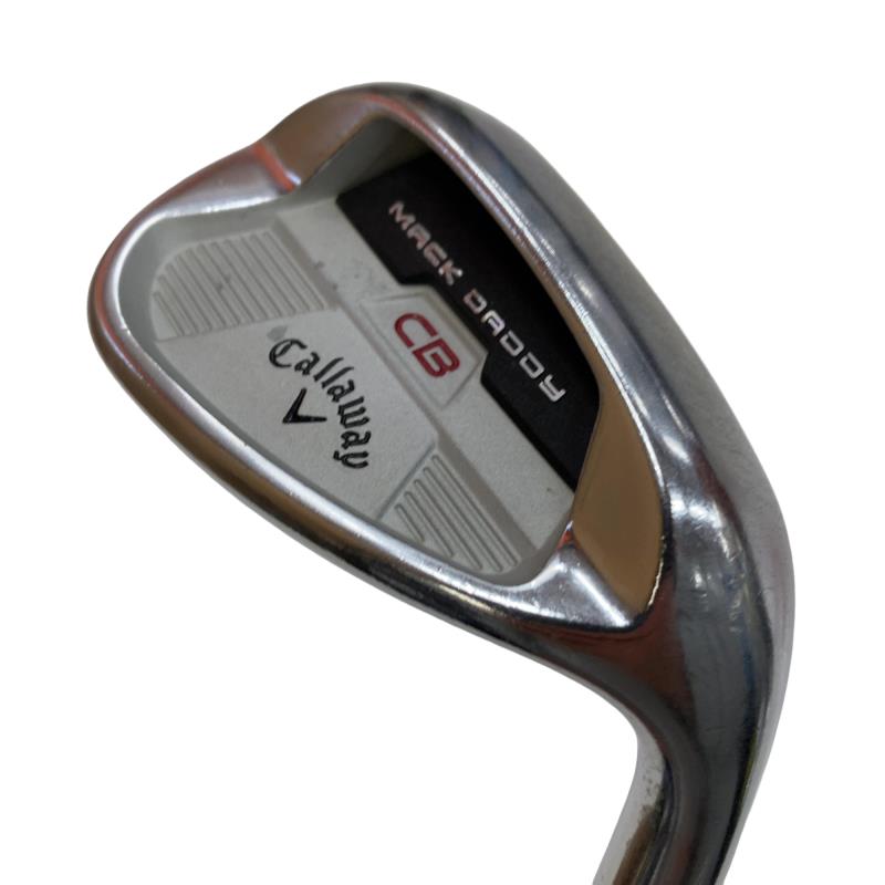 【中古】 キャロウェイ MACK DADDY CB クロムメッキ 50°/12° USA ウェッジ WG KBS Hi-REV 2.0 105 (フレックスその他) メンズ 男性用 右利き 右用 Dランク ゴルフクラブ