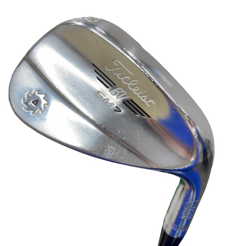 【中古】 タイトリスト VOKEY SPIN MILLED SM7 ツアークロム 52°/12°F ウェッジ WG Dynamic Gold (フレックスS) メンズ 男性用 右利き 右用 Cランク ゴルフクラブ