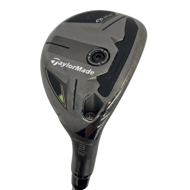 【中古】 テーラーメイド Qi35 U3 ユーティリティ UT 純正特注シャフト (フレックスS) メンズ 男性用 右利き 右用 Cランク ゴルフクラブ
