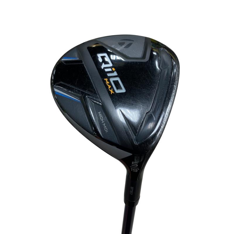 【中古】 テーラーメイド Qi10 MAX 5W フェアウェイウッド FW Diamana BLUE TM50(Qi10 FW) (フレックスSR) メンズ 男性用 右利き 右用 Cランク ゴルフクラブ