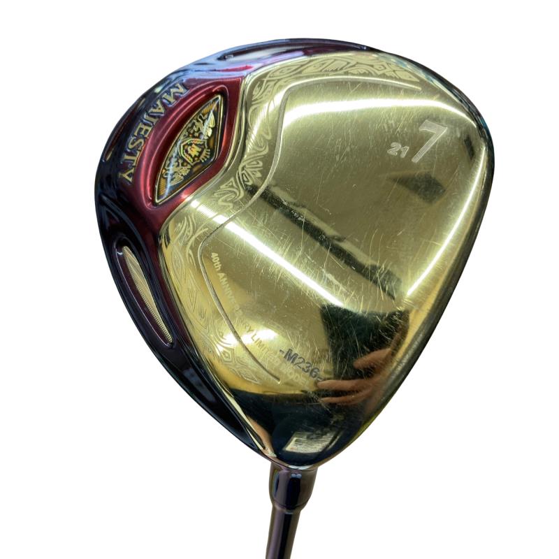【中古】 マジェスティゴルフ(旧マルマン) MAJESTY 40th ANNIVERSARY LIMITED MODEL 7W フェアウェイウッド FW MAJESTY 40th ANNIVERSARY(フェアウェイ) (フレックスSR) メンズ 男性用 右利き 右用 Cランク ゴルフクラブ