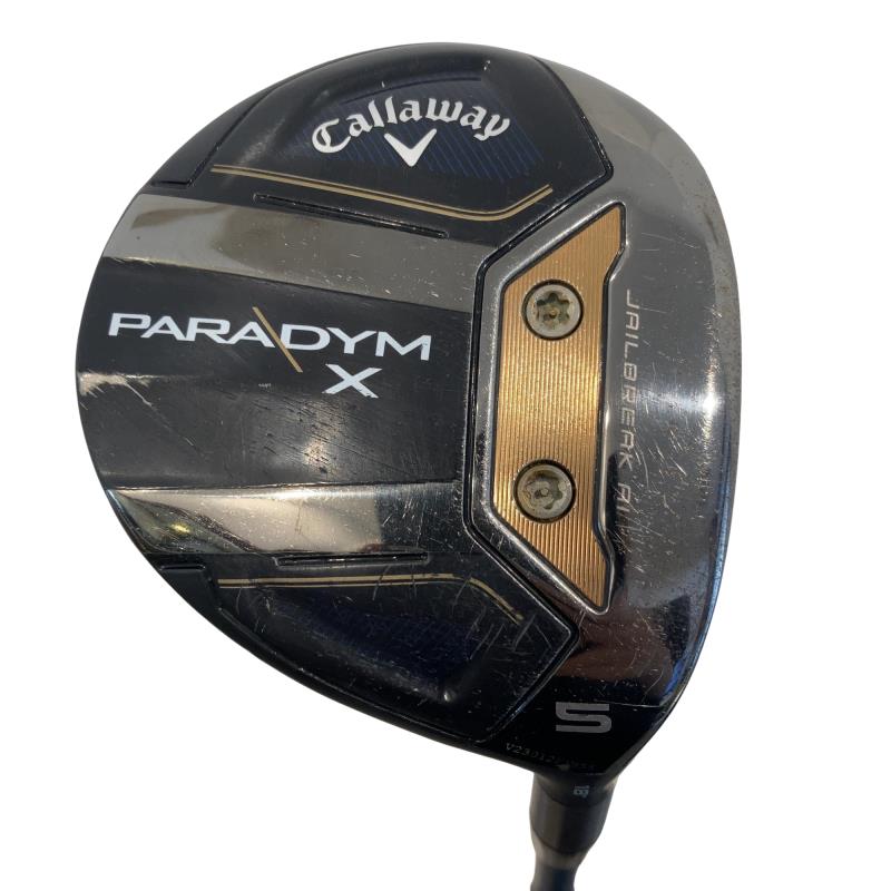 【中古】 キャロウェイ PARADYM X 5W フェアウェイウッド FW VENTUS TR 5 for CW(PARADYM FW) (フレックスS) メンズ 男性用 右利き 右用 Cランク ゴルフクラブ|ゴルフパートナー 中古クラブ店