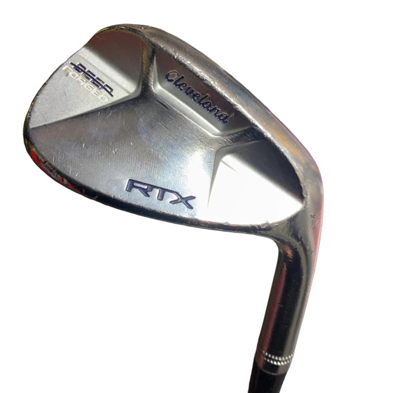 【中古】 クリーブランド Cleveland RTX DEEP FORGED 52°/10° FULL ウェッジ WG Dynamic Gold (フレックスS) メンズ 成人男性用 右利き 右用 C位置づける ゴルフ野球クラブ