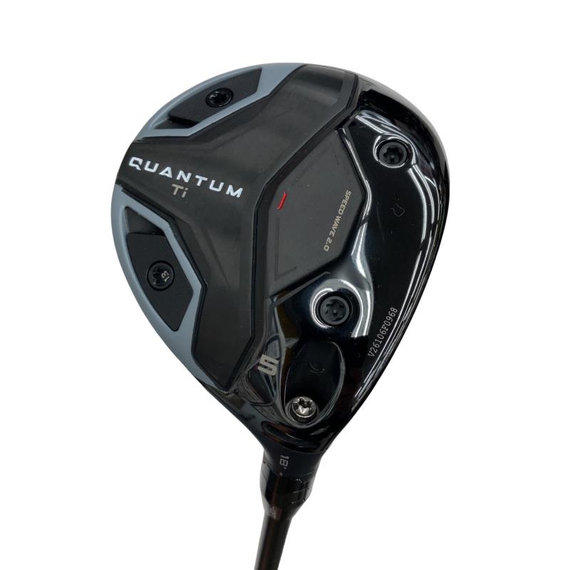 【中古】 キャロウェイ QUANTUM Ti 5W フェアウェイウッド FW 純正特注シャフト (フレックスSR) メンズ 男性用 右利き 右用 Bランク ゴルフクラブ｜ゴルフパートナー 中古クラブ店