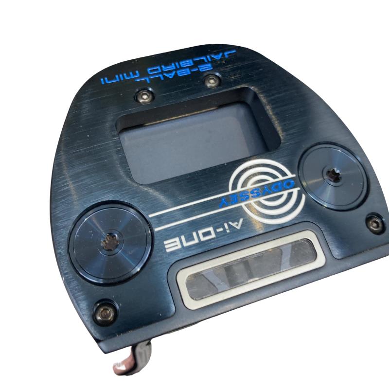 【中古】 オデッセイ Ai-ONE 2-BALL JAILBIRD MINI 34in パター PT STROKE LAB 90 スチール写真 (フレックス余分の物) メンズ 成人男性用 右利き 右用 C序列付ける ゴルフ野球クラブ