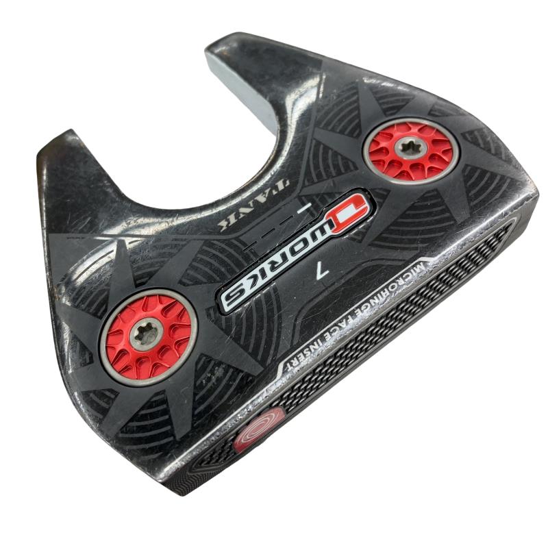 【中古】 オデッセイ O WORKS #7 TANK 34インチ パター PT スチール (フレックスその他) メンズ 男性用 右利き 右用 Dランク ゴルフクラブ