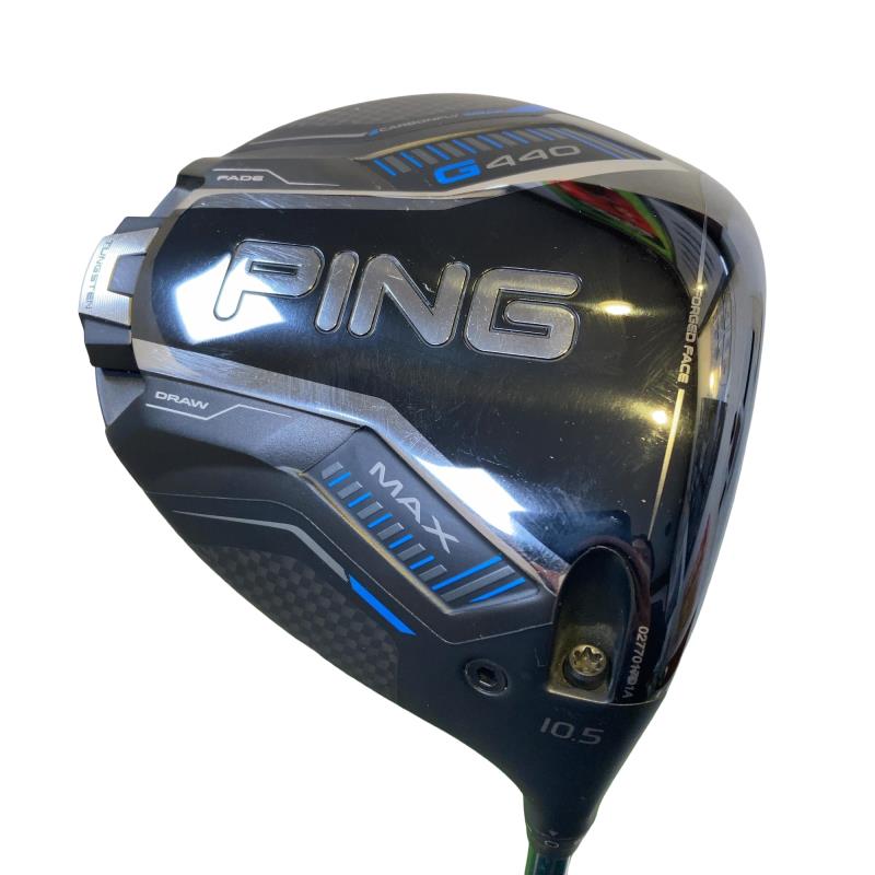 【中古】 ピン G440 MAX 10.5&deg; ドライバー DR 純正特注シャフト (フレックスSR) メンズ 男性用 右利き 右用 Bランク ゴルフクラブ｜ゴルフパートナー 中古クラブ店