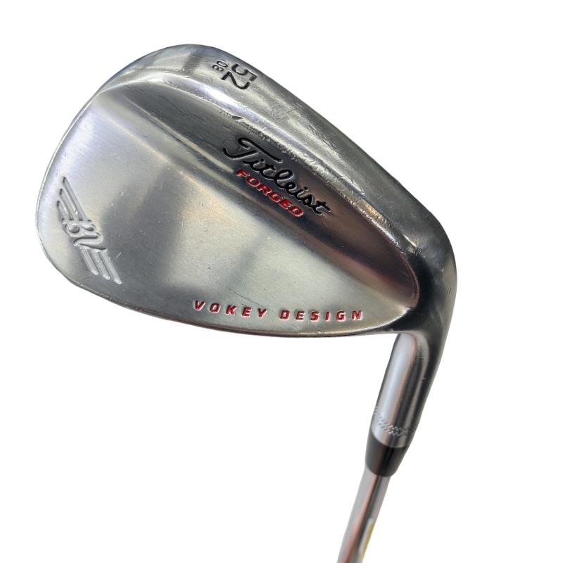 【中古】 タイトリスト VOKEY FORGED 52°/08° ウェッジ WG Dynamic Gold (フレックスS) メンズ 成人男性用 右利き 右用 C位置づける ゴルフ野球クラブ