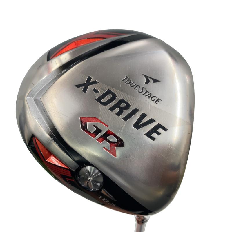 【中古】 ブリヂストン TOURSTAGE X-DRIVE GR(2010) 10.5° １番ウッド DR FUBUKI α 60 (フレックスS) メンズ 成人男性用 右利き 右用 C位置づける ゴルフ野球クラブ