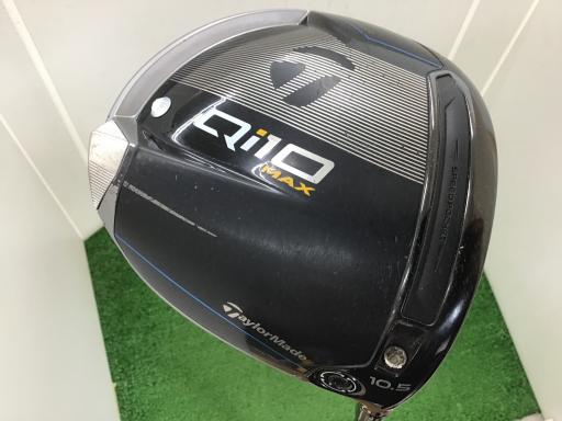 【中古】 テーラーメイド Qi10 MAX 10.5° ドライバー DR Diamana BLUE TM50(Qi10 DR) (フレックスR) メンズ 男性用 右利き 右用 Cランク ゴルフクラブ