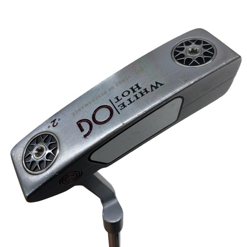 【中古】 オデッセイ WHITE HOT OG #2 DOT 34in パター PT スチール写真 (フレックス余分の物) メンズ 成人男性用 右利き 右用 C序列付ける ゴルフ野球クラブ
