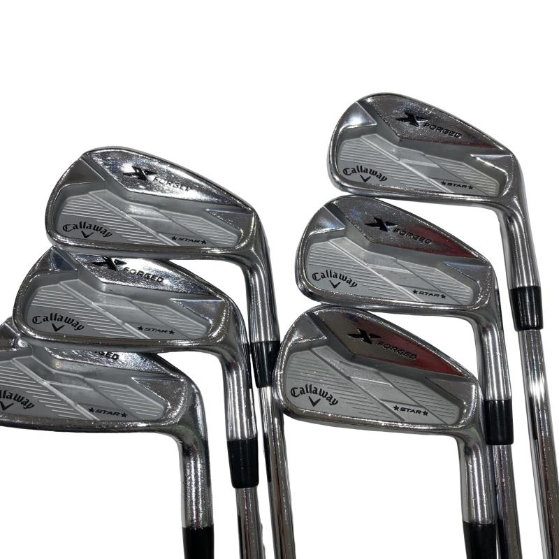 【中古】 キャロウェイ X FORGED STAR 6S アイアン仕掛ける IR 文句無し特注立て坑 (フレックスS) メンズ 成人男性用 右利き 右用 C位置付ける ゴルフ野球クラブ クラブ-メンズクラブ-ゴルフ