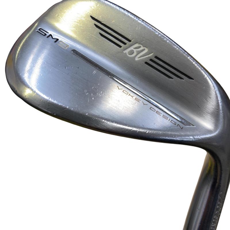 【中古】 タイトリスト VOKEY SPIN MILLED SM9 ツアークロム 54°/14°F ウェッジ WG 純正特注シャフト (フレックスX) メンズ 男性用 右利き 右用 Cランク ゴルフクラブ