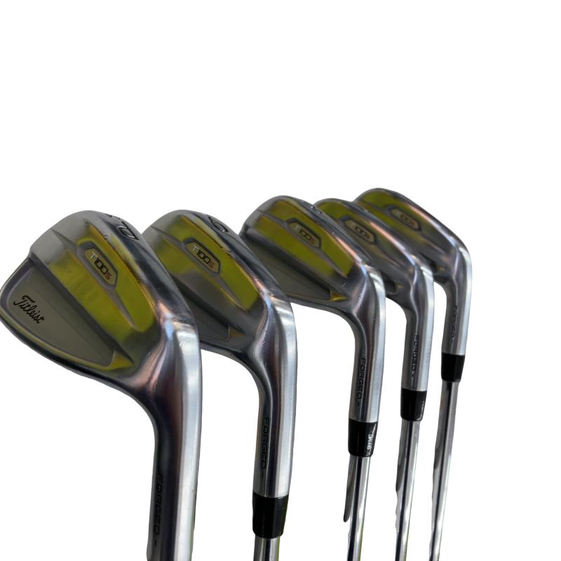 【中古】 タイトリスト Titleist T100S(2021) 6S アイアン仕掛ける IR 完全無欠特注立て坑 (フレックスS) メンズ 成人男性用 右利き 右用 C価値づける ゴルフ野球クラブ