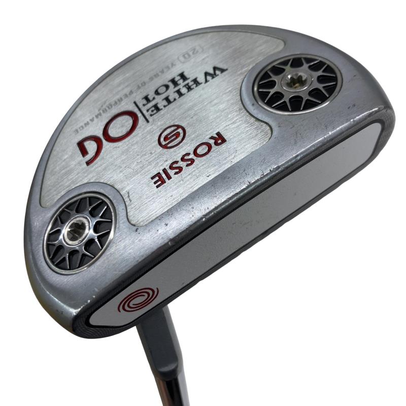 【中古】 オデッセイ WHITE HOT OG ROSSIE S 33in パター PT スチール写真 (フレックス余分の物) メンズ 成人男性用 右利き 右用 C位置づける ゴルフ野球クラブ