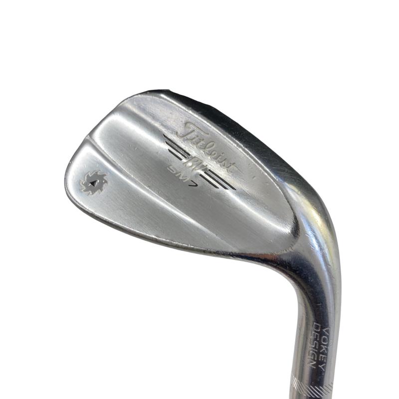 【中古】 タイトリスト VOKEY SPIN MILLED SM7 ツアークロム 52°/12°F ウェッジ WG Dynamic Gold (フレックスS) メンズ 男性用 右利き 右用 Cランク ゴルフクラブ
