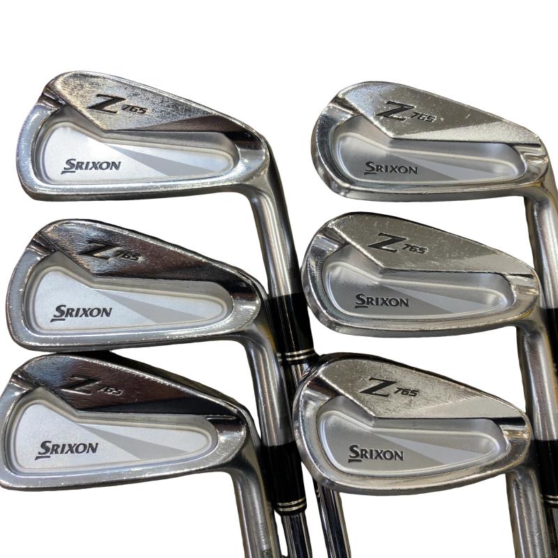 【中古】 ダンロップ SRIXON Z765  6S アイアンセット IR Dynamic Gold (フレックスS) メンズ 男性用 右利き 右用 Cランク ゴルフクラブ