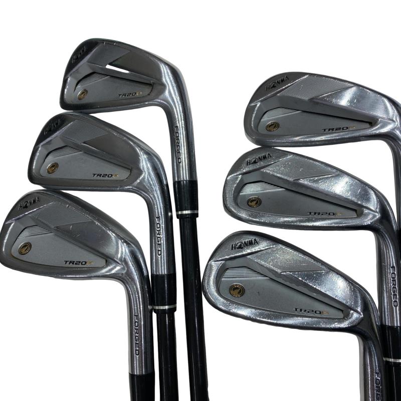 【中古】 本間ゴルフ TOUR WORLD TR20P 6S アイアンセット IR VIZARD TR20-65 (フレックスS) メンズ 男性用 右利き 右用 Cランク ゴルフクラブ