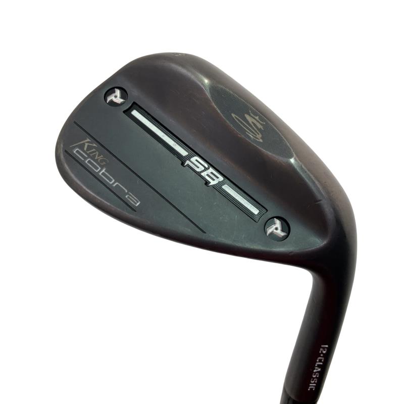 【中古】 コブラ KING SB WEDGE(2023)(黒いこと) 56°/12°(CLASSIC) ウェッジ WG 完全無欠特注立て坑 (フレックスS) メンズ 成人男性用 右利き 右用 C価値づける ゴルフ野球クラブ
