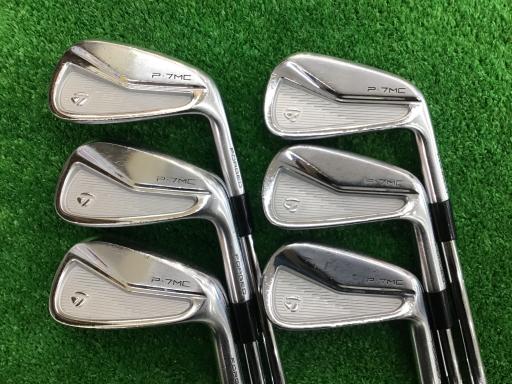 【中古】 テーラーメイド Taylor Made P・7MC 6S アイアンセット IR 純正特注シャフト (フレックスX) メンズ 男性用 右利き 右用 Cランク ゴルフクラブ|ゴルフパートナー 中古クラブ店