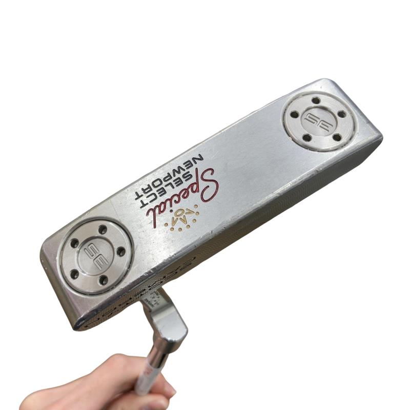 【中古】 タイトリスト SCOTTY CAMERON SUPER SELECT NEWPORT 34インチ パター PT スチール (フレックスその他) メンズ 男性用 右利き 右用 Cランク ゴルフクラブ｜ゴルフパートナー 中古クラブ店