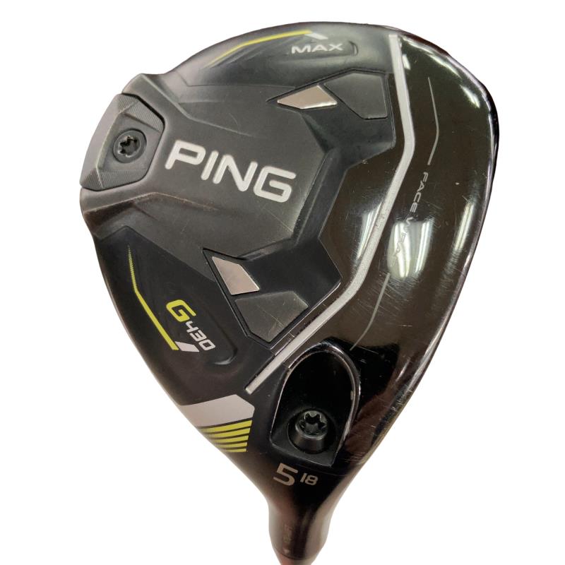 【中古】 ピン G430 MAX 5W フェアウェイウッド FW PING TOUR 2.0 BLACK 75(FW) (フレックスS) メンズ 成人男性用 右利き 右用 C序列付ける ゴルフ野球クラブ