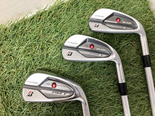 【中古】 ブリヂストン BRIDGESTONE 213HF 5S アイアン仕掛ける IR Air Speeder BS for Iron (フレックス余分の物) メンズ 成人男性用 右利き 右用 C序列付ける ゴルフ野球クラブ