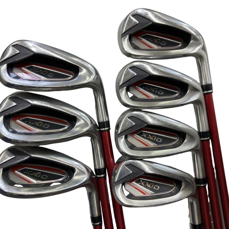 【中古】 ダンロップ XXIO(2022) 7S(赤いこと) アイアン仕掛ける IR XXIO MP1200(IR) 赤いこと (フレックスSR) メンズ 成人男性用 右利き 右用 C価値づける ゴルフ野球クラブ