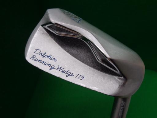 【中古】 キャスコ Dolphin Running Wedge DRW-119 39° 34in(ジャンボグリップ) ウェッジ WG Dolphin 一風変わったスチール写真 (フレックス余分の物) メンズ 成人男性用 右利き 右用 C位置づける ゴルフ野球クラブ