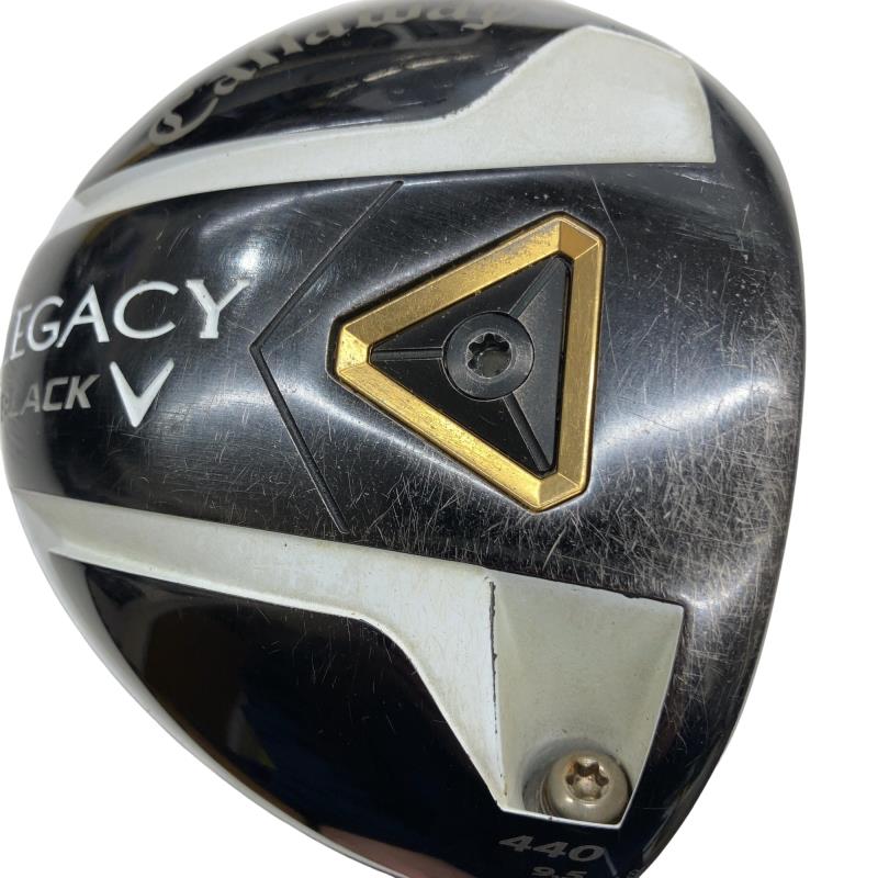 【中古】 キャロウェイ LEGACY BLACK(2013) 440 9.5° １番ウッド DR Tour AD GT-6 (フレックスS) メンズ 成人男性用 右利き 右用 C序列付ける ゴルフ野球クラブ