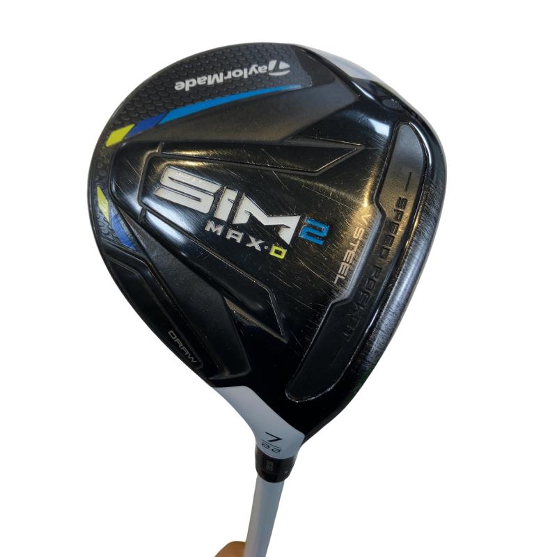 【中古】 テーラーメイド SIM2 MAX-D 7W レディース フェアウェイウッド FW TENSEI BLUE TM40(SIM2 FW) (フレックスL) レディース 女性用 右利き 右用 Cランク ゴルフクラブ｜ゴルフパートナー 中古クラブ店
