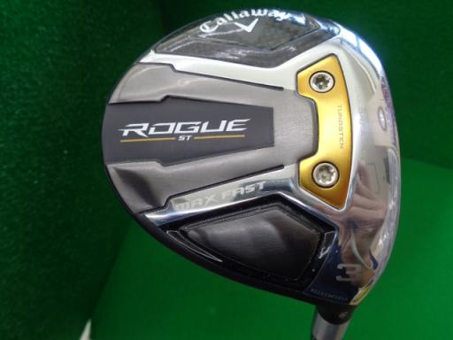 【中古】 キャロウェイ ROGUE ST MAX FAST 3W レディース フェアウェイウッド FW ELDIO 40 for CW(ROGUE ST FW) (フレックスL) レディース 女性用 右利き 右用 Cランク ゴルフクラブ