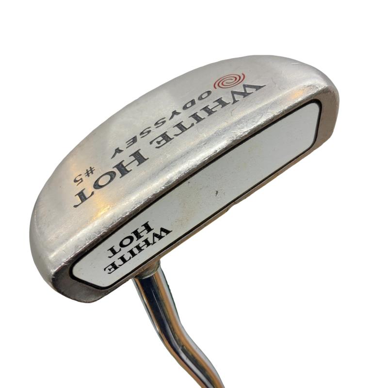 【中古】 オデッセイ WHITE HOT #5 34インチ パター PT スチール (フレックスその他) メンズ 男性用 右利き 右用 Cランク ゴルフクラブ