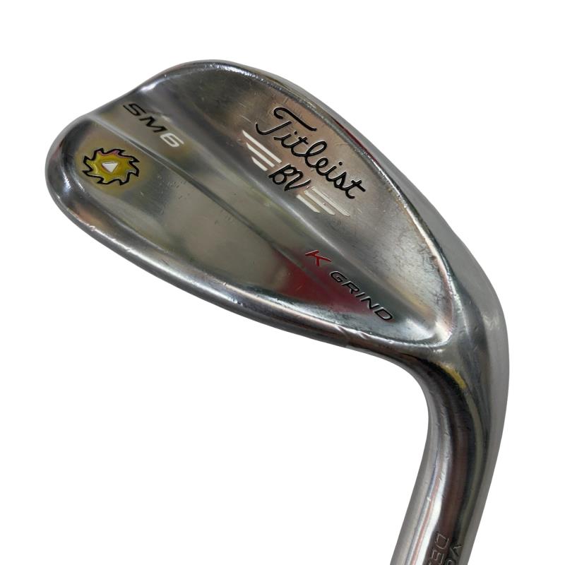 【中古】 タイトリスト VOKEY SPIN MILLED SM6 ツアークロム 58°/12°K ウェッジ WG NS PRO MODUS3 TOUR120 (フレックスS) メンズ 男性用 右利き 右用 Cランク ゴルフクラブ