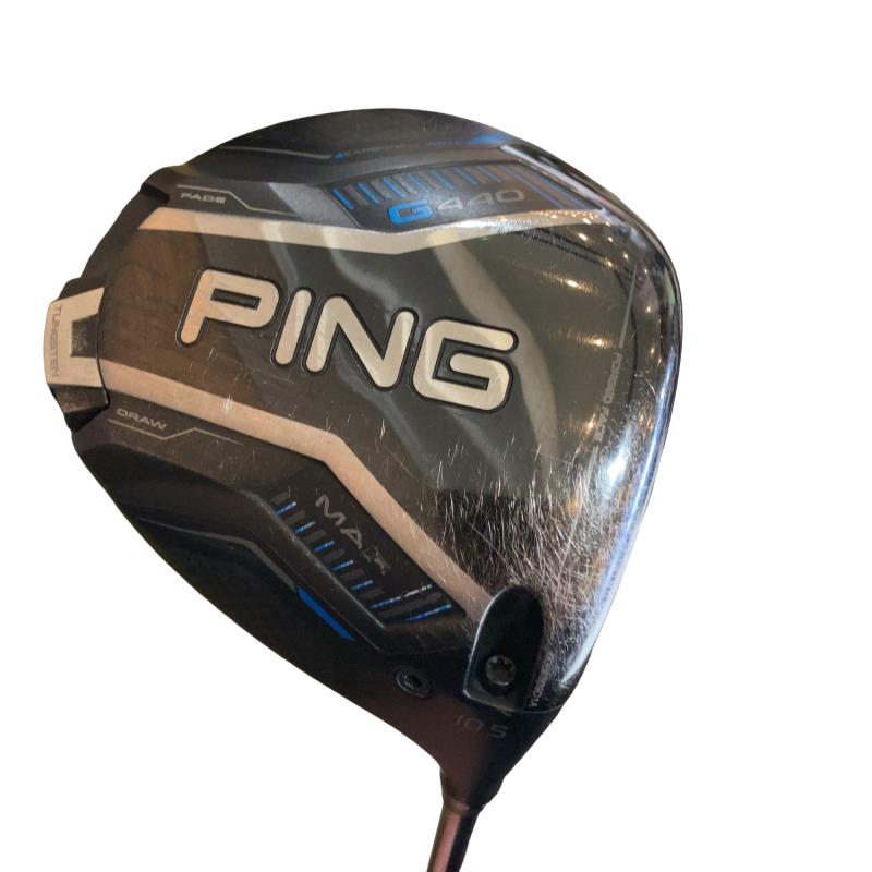 【中古】 ピン G440 MAX 10.5° １番ウッド DR 完全無欠特注立て坑 (フレックスS) メンズ 成人男性用 右利き 右用 C序列付ける ゴルフ野球クラブ