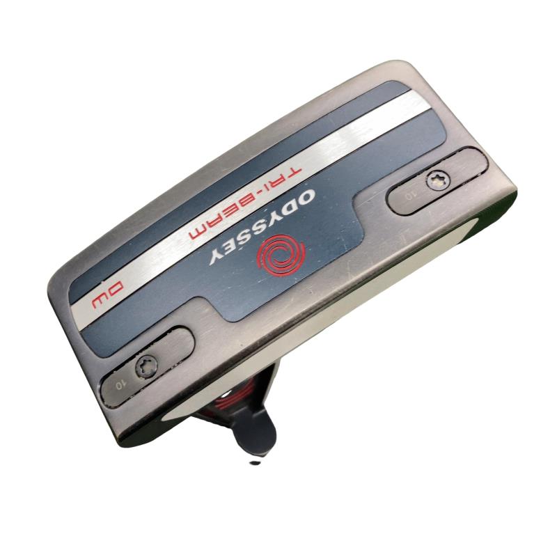 【中古】 オデッセイ TRI-BEAM DOUBLE WIDE 34in パター PT STROKE LAB(2023) (フレックス余分の物) メンズ 成人男性用 右利き 右用 C価値づける ゴルフ野球クラブ