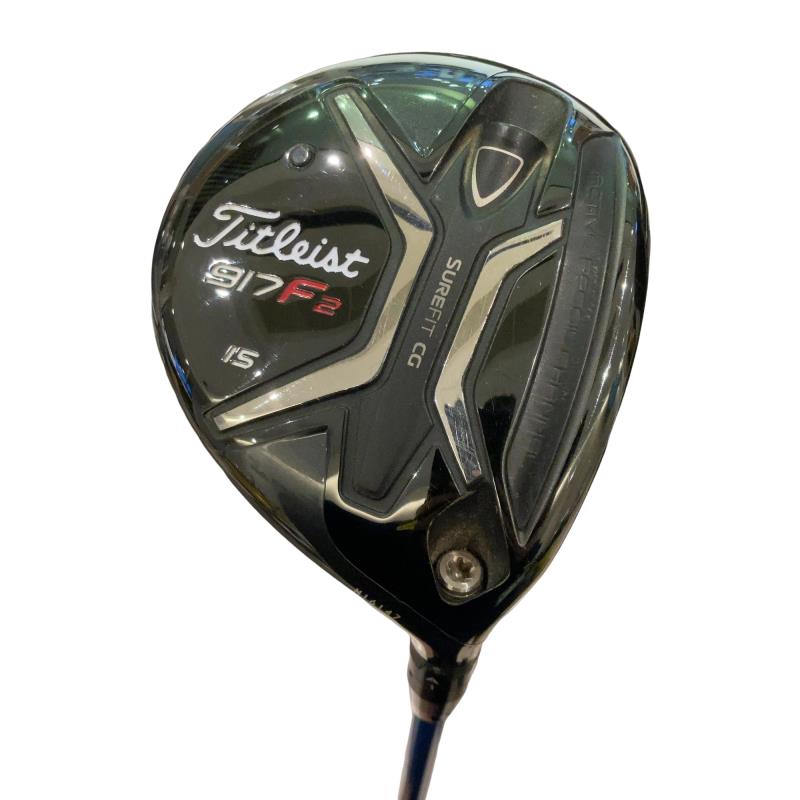 【中古】 タイトリスト 917 F2 15° フェアウェイウッド FW 純正特注シャフト (フレックスS) メンズ 男性用 右利き 右用 Cランク ゴルフクラブ