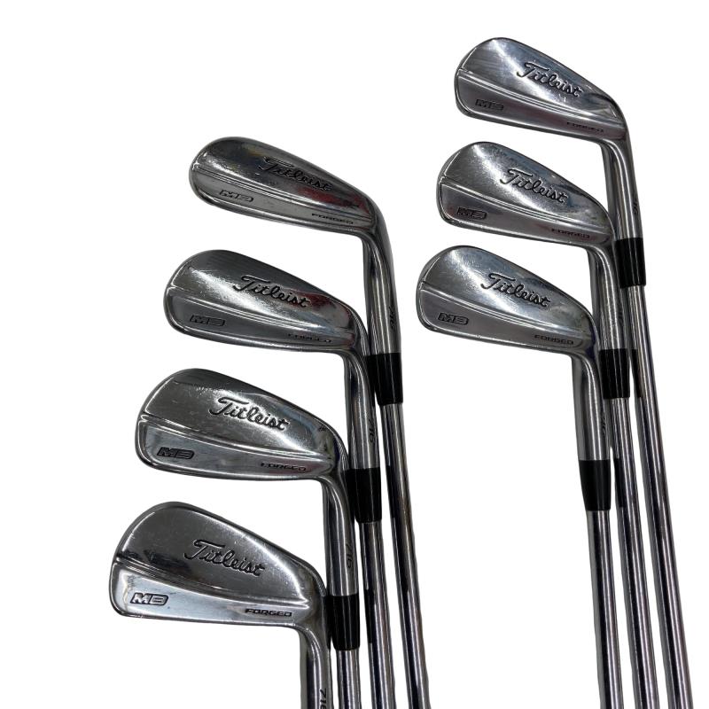 【中古】 タイトリスト Titleist MB 716 8S アイアン仕掛ける IR Dynamic Gold AMT (フレックスS) メンズ 成人男性用 右利き 右用 C価値づける ゴルフ野球クラブ