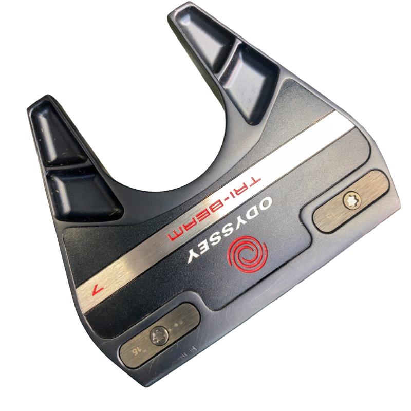 【中古】 オデッセイ TRI-BEAM #7 34インチ パター PT STROKE LAB(2023) (フレックスその他) メンズ 男性用 右利き 右用 Cランク ゴルフクラブ