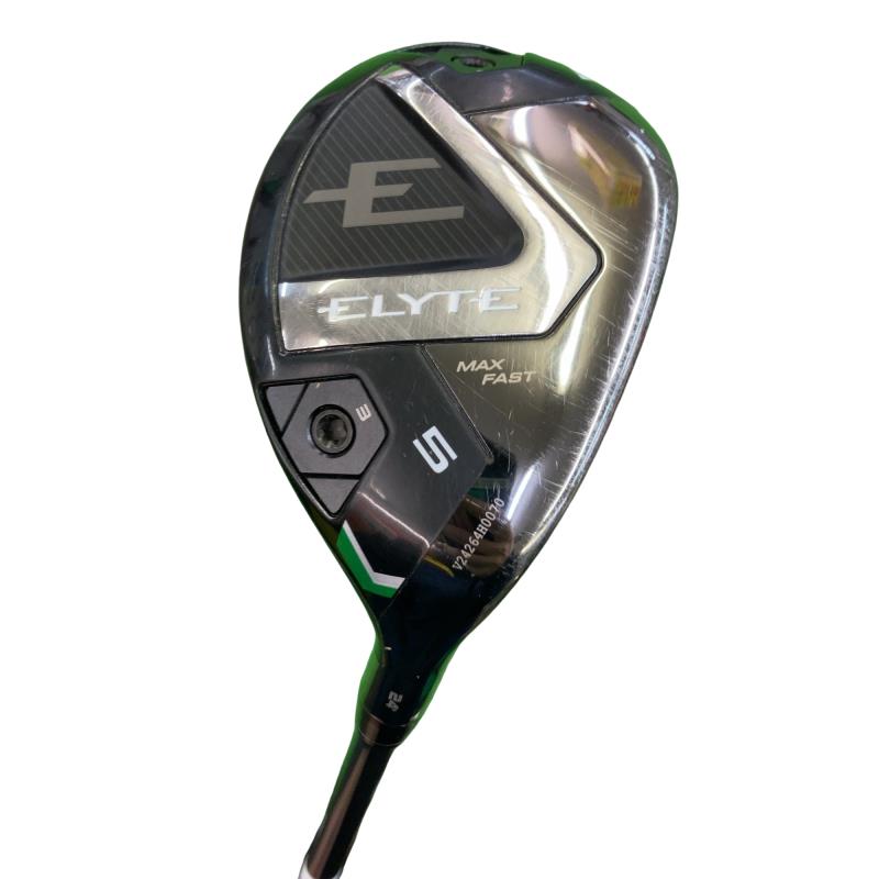 【中古】 キャロウェイ ELYTE MAX FAST U5 ありがた味 UT LIN-Q GREEN 40 for CW(ELYTE UT) (フレックスS) メンズ 成人男性用 右利き 右用 C価値づける ゴルフ野球クラブ