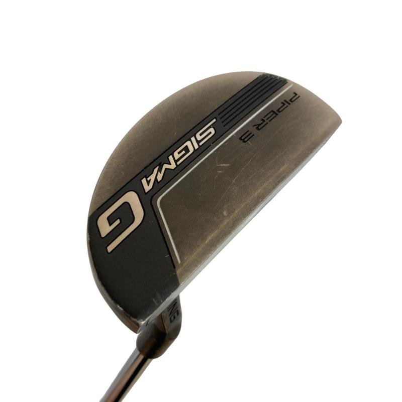 【中古】 ピン SIGMA G PIPER 3 ブラック 34インチ(PP60) パター PT スチール (フレックスその他) メンズ 男性用 右利き 右用 Cランク ゴルフクラブ|ゴルフパートナー 中古クラブ店